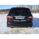 Защита задняя уголки 76 мм ТСС для Infiniti JX35/QX60 2012-2016