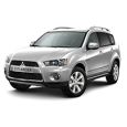 Защита бамперов Mitsubishi Outlander XL 2010-2012